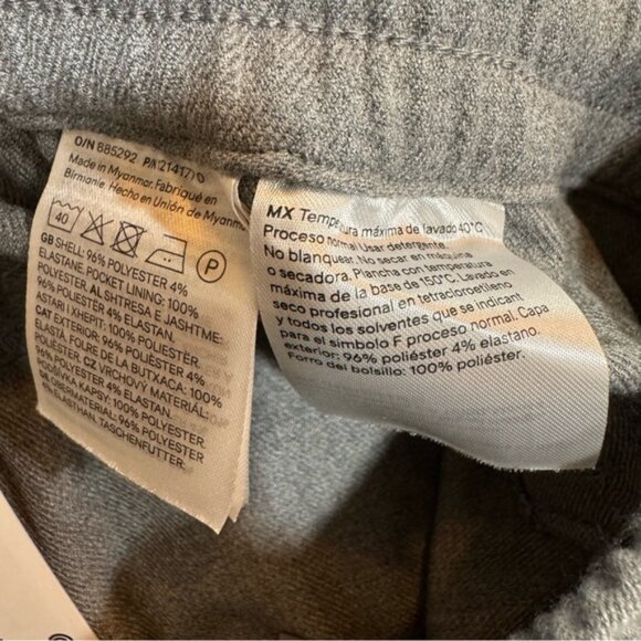 Divided H&M Women’s SZ XXS Gray Pants  Wide Leg Drawstring NWT - Picture 11 of 11